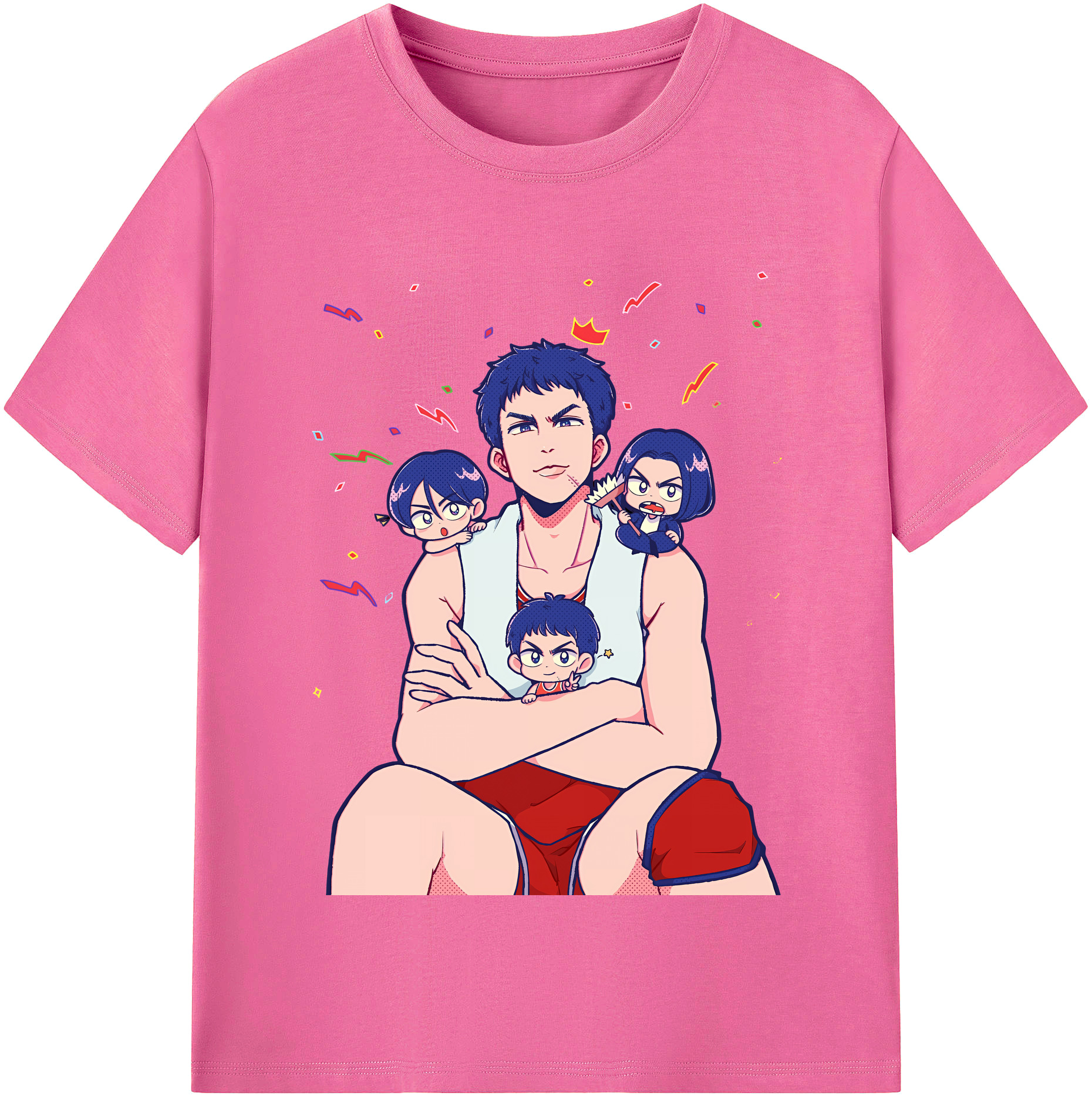 （画像用） SLAM DUNK／スラムダンク レディースカジュアルプリントTシャツ（綿100％）